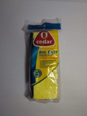 O'CEDAR Big Easy w/Scuff Eraser Butterfly Sponge Mop Snap-on Refill New