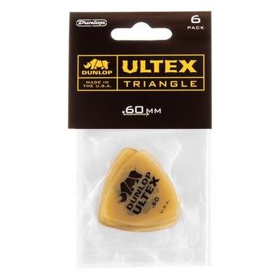Dunlop 426P.60 Ultex Triangle Picks 0,60 mm - Plektren Set