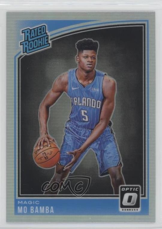 2018-19 Panini Donruss Optic Rated Rookie Holo Prizm Mo Bamba #160 8f4