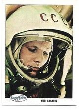1990 Space Ventures Space Shots Promo #8 Yuri Gagarin NM-MT
