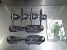 NOS Sure Grip Skins Size 2, Complete plates, with all the parts. BLACK with 7mm