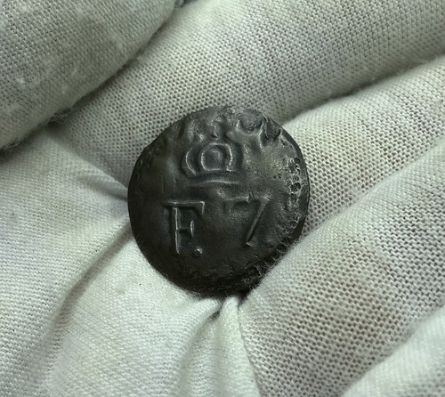 ND (1810-1820) SANTO DOMINGO REGOLA SPAGNOLA FERNANDO VII 1/4 REAL VF KM2 R259 - Foto 3 di 6