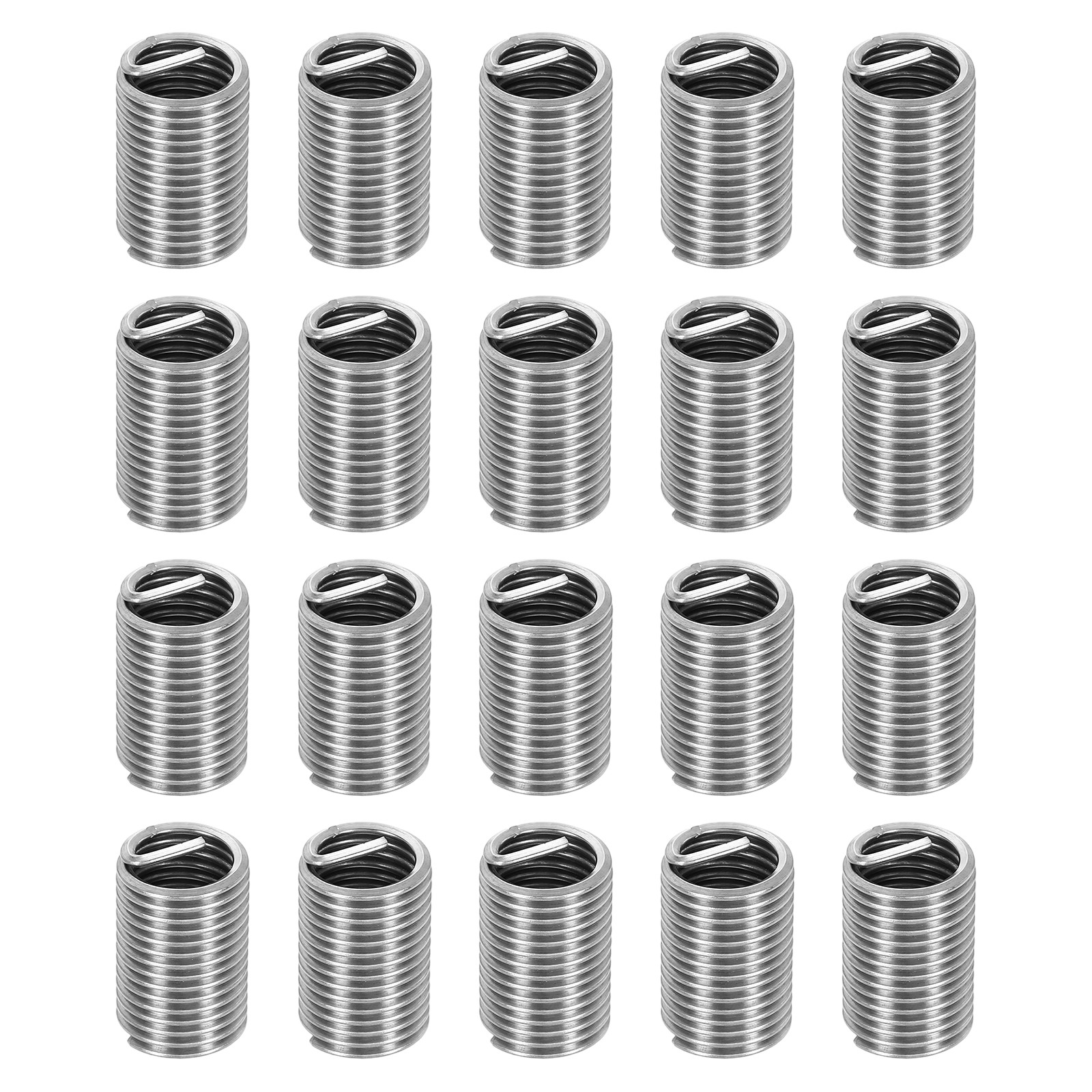 20pcs Wire Thread Inserts M12x1.75 Metric 2.5D 30mm Helical Threaded Sleeve