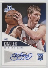 2012-13 Panini Innovation Rookie Auto Kyle Singler #8 Auto 1k5
