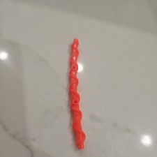 Vintage 1993 TMNT Pizza Tossin Don Donatello Batter Bo Staff Orange