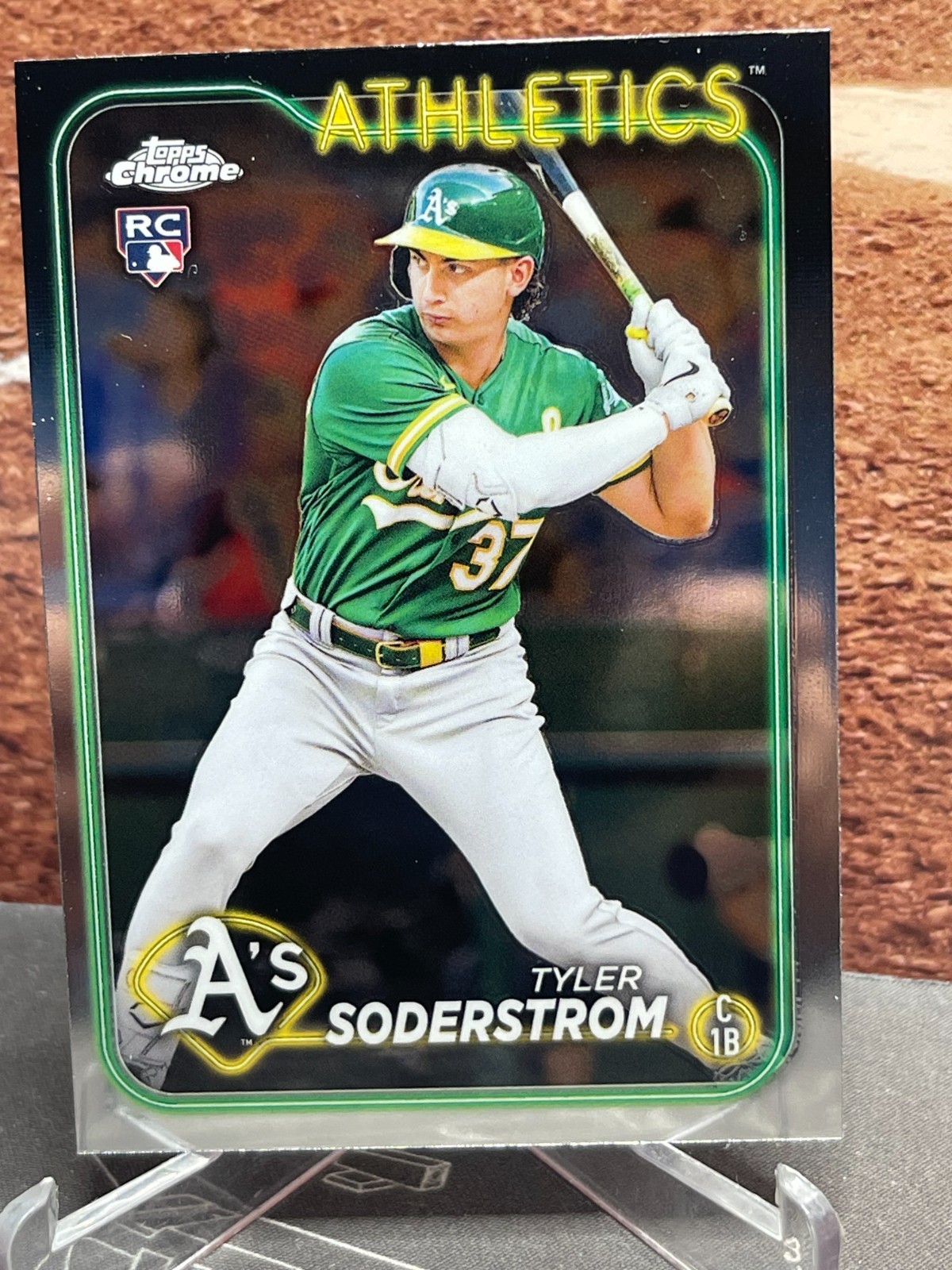2024 Topps Chrome Tyler Soderstrom Rookie #298 RC ATHLETICS