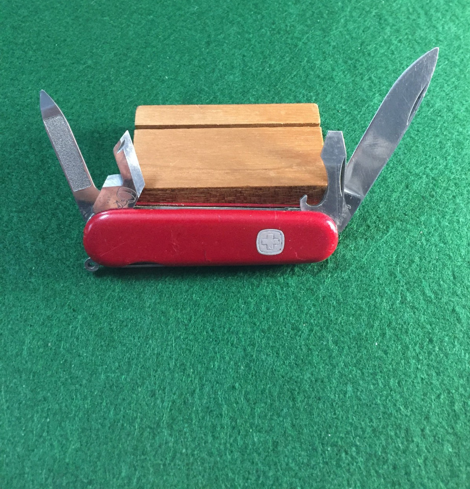 A genuine 1970s Wenger Swiss Army knife — the OG EDC before EDC was a thing, collectible and actually usable.