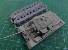 3D Printed 1/72 Y-series Caernarvon Heavy Tank Unpainted