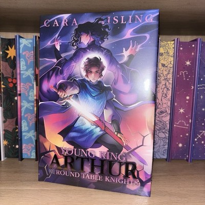 Rainbow Crate ~ Young King Arthur Cara Aisling ~ SIGNED ~ Special Sprayed Edges