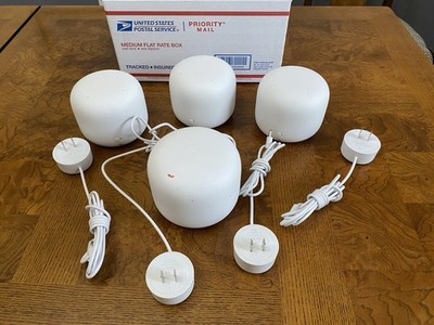 Google Nest Wifi H2D Router Wireless Home WiFi Unit with 3 Wifi points