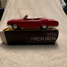 Ford The 1962 Fords 143 1962 Galaxie Red Promo Car W Casebox Ford The 1962 Fords 143 1962 Galaxie Red Promo Car W Casebox