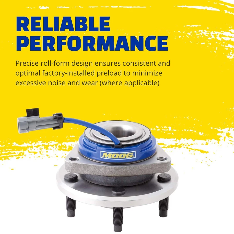 Conjunto de cojinete de rueda y buje MOOG 512256 para Honda Civic Foto 3 de 4