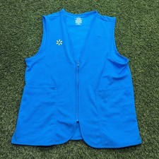 Walmart Employee Uniform Vest Womens Medium M Blue