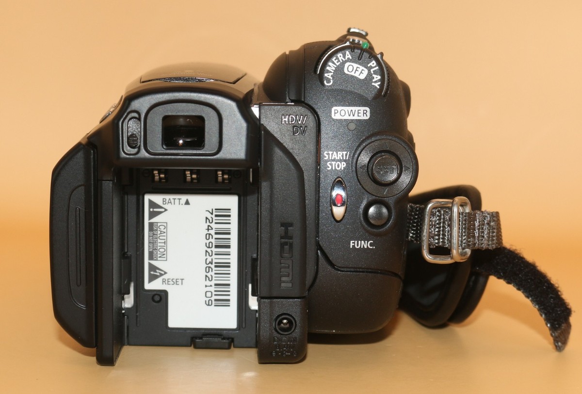 Canon VIXIA HV30 HDV miniDV Tape Camcorder – High Definition