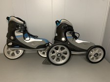 Men  s Landroller Terra 9 Land Skates Angled Wheel Rollerblades Size 11.5 US