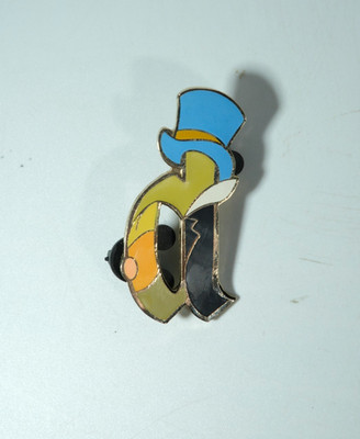 Disney Pin Trading 2006 Disneyland Jiminy Cricket Pinocchio Buchstabe D Disney