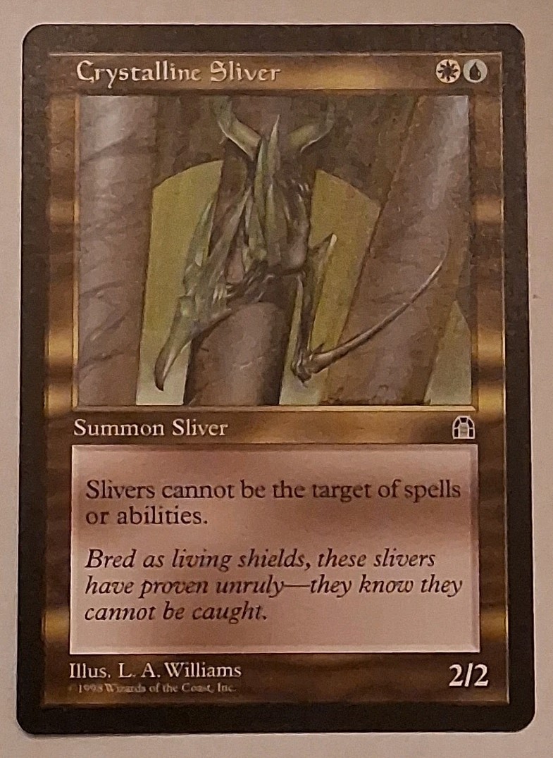 MTG Crystalline Sliver Stronghold Regular NM PreModern