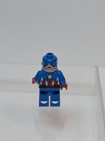 LEGO Captain America Minifigure sh214 Scuba Sub Attack Marvel Super Heroes GUC