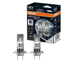 Coppia Lampade Lampadine H7 Osram LED HL Easy Gen2 6000K Luce Bianca +120%