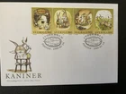 Sweden 1999 #2323-2326 Little Sister Rabbit - FDC