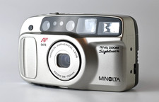 Exc 4 Minolta Riva Zoom Sightseer Point and Shoot Compact Film Camera Japan 40