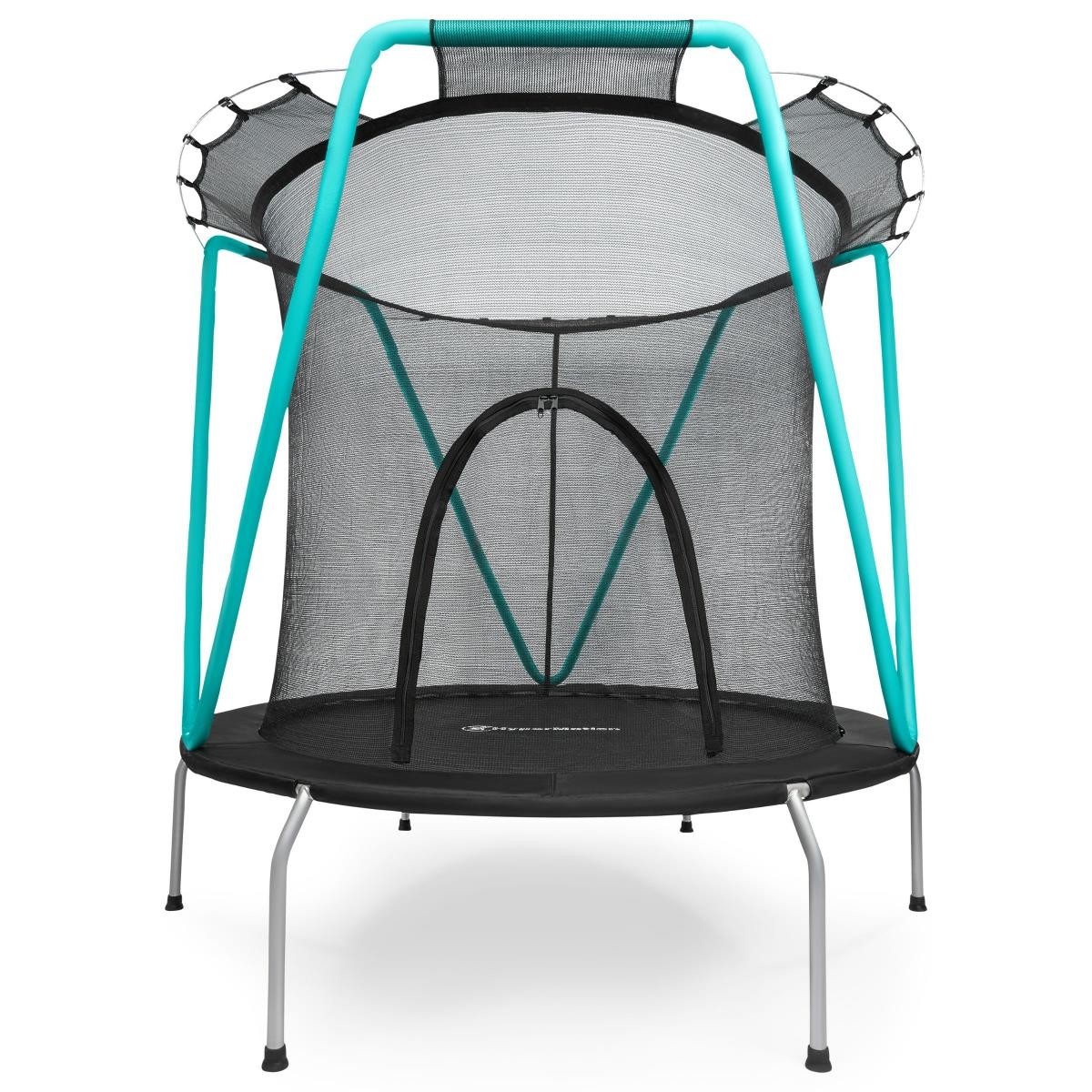 Trampoline enfant de jardin Ø 167 cm idéal pour canaliser l'énergie des petits de 3 à 8 ans