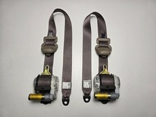 2001 - 2003 Toyota Sienna Drivers Passengers Front Seat Belts Oem Beige