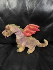 Ty Beanie Babies Scorch the Dragon Plush 1998 Retired Stuffed Decor Toy