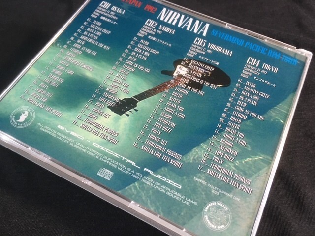 洋楽 Nirvana Live in Japan 1992 4CD Nirvana – Live In Japan 1992: Nevermind Pacific Rim Tour – 4