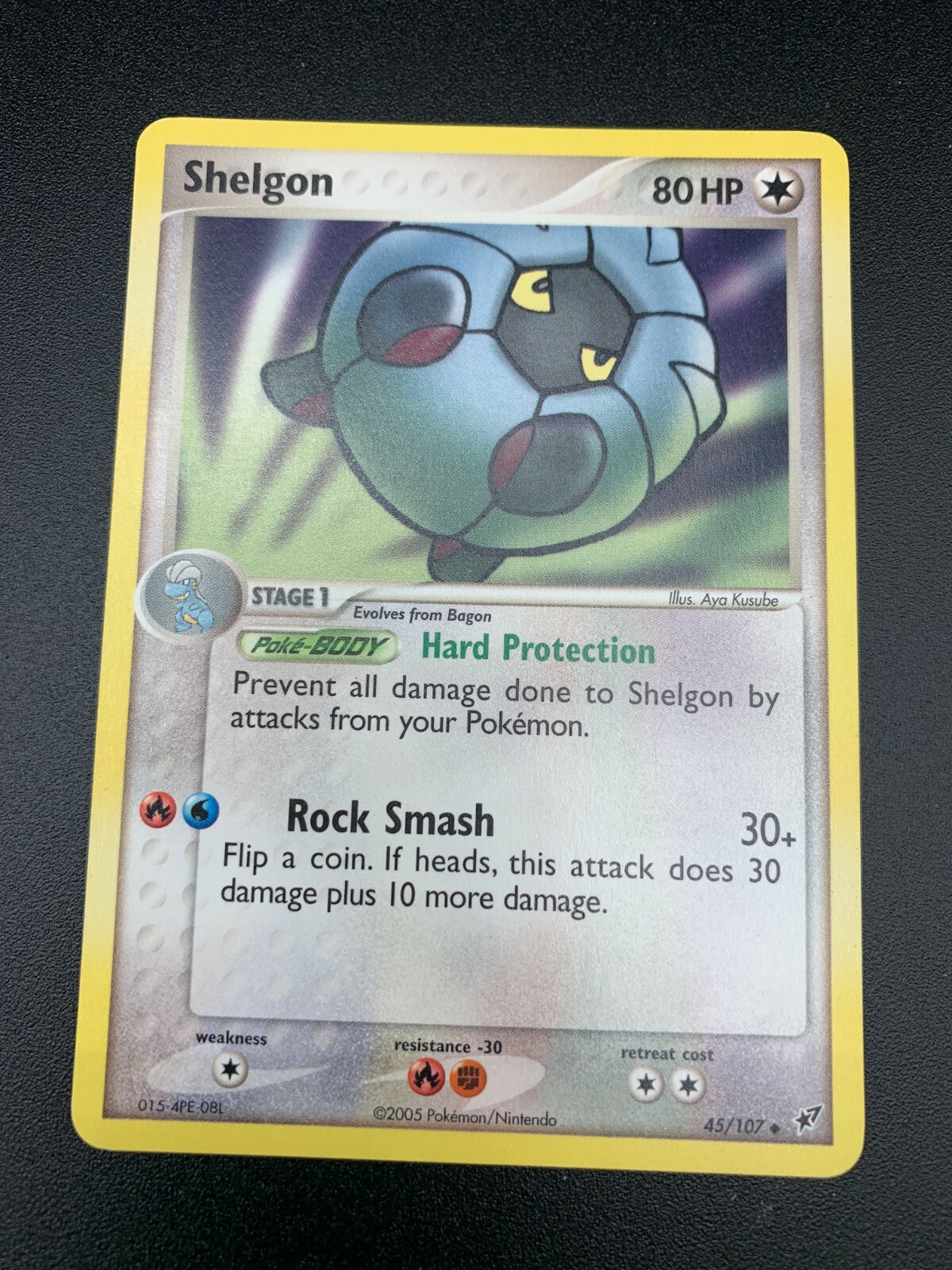 Shelgon 45/107 Uncommon Pokemon EX Deoxys NM 2005 TCG Card Era