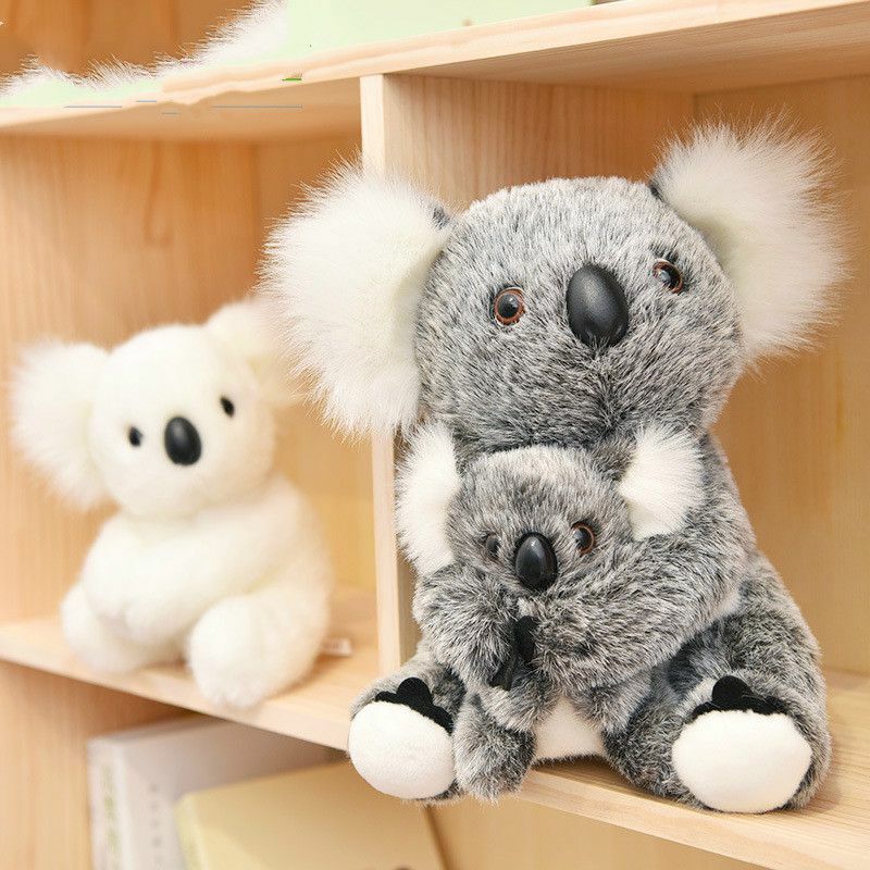 Skylety Oso de peluche Koala Bear 2 piezas mamá Koala Hold Little Koala  juguete de peluche suave koala muñeca de peluche, 10.63 pulgadas y 5.12