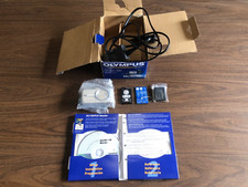 Olympus Stylus 600 Digital 6.0MP Digital Camera Silver Parts or Repair