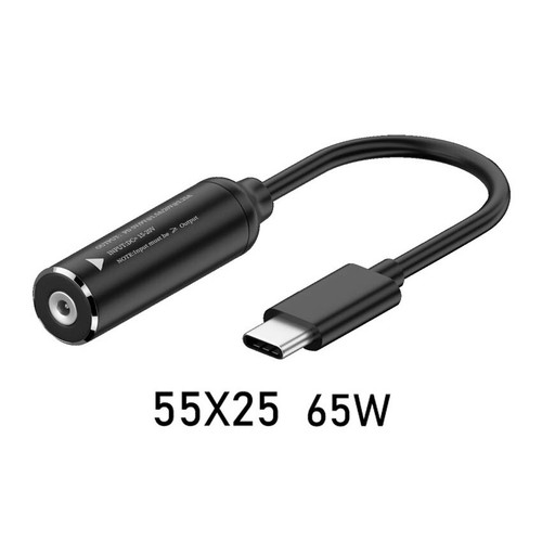 1 Pc Charging Cable DC to Type C Converter PD Power 65W Adapter Laptop Charger - Picture 20 of 26