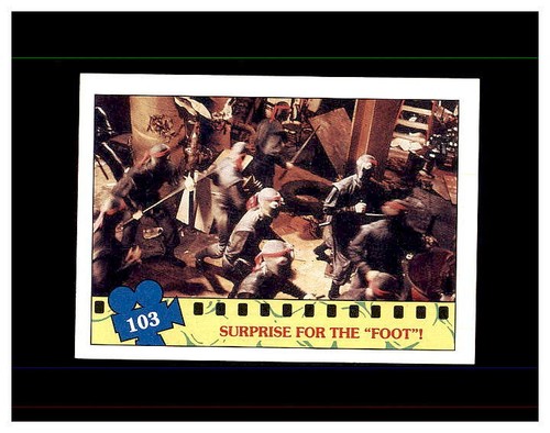 1990 TOPPS TEENAGE MUTANT NINJA TURTLES TMNT YOU PICK CARDS, STICKERS & PUZZLE - Picture 205 of 290