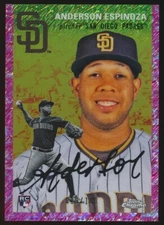 ANDERSON ESPINOZA 2023 Chrome Platinum TOILE CREAM/FUCHSIA LAVA REFRACTOR RC/100