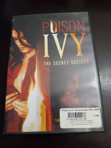 Poison Ivy The Secret Society DVD MOVIE Miriam McDonald Agam Darshi