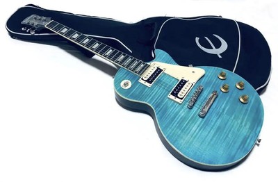 Epiphone LesPaul Traditional Pro Aqua