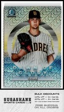 2020 Bowman Chrome DG-19 MacKenzie Gore Dawn of Glory  Padres  Baseball Card