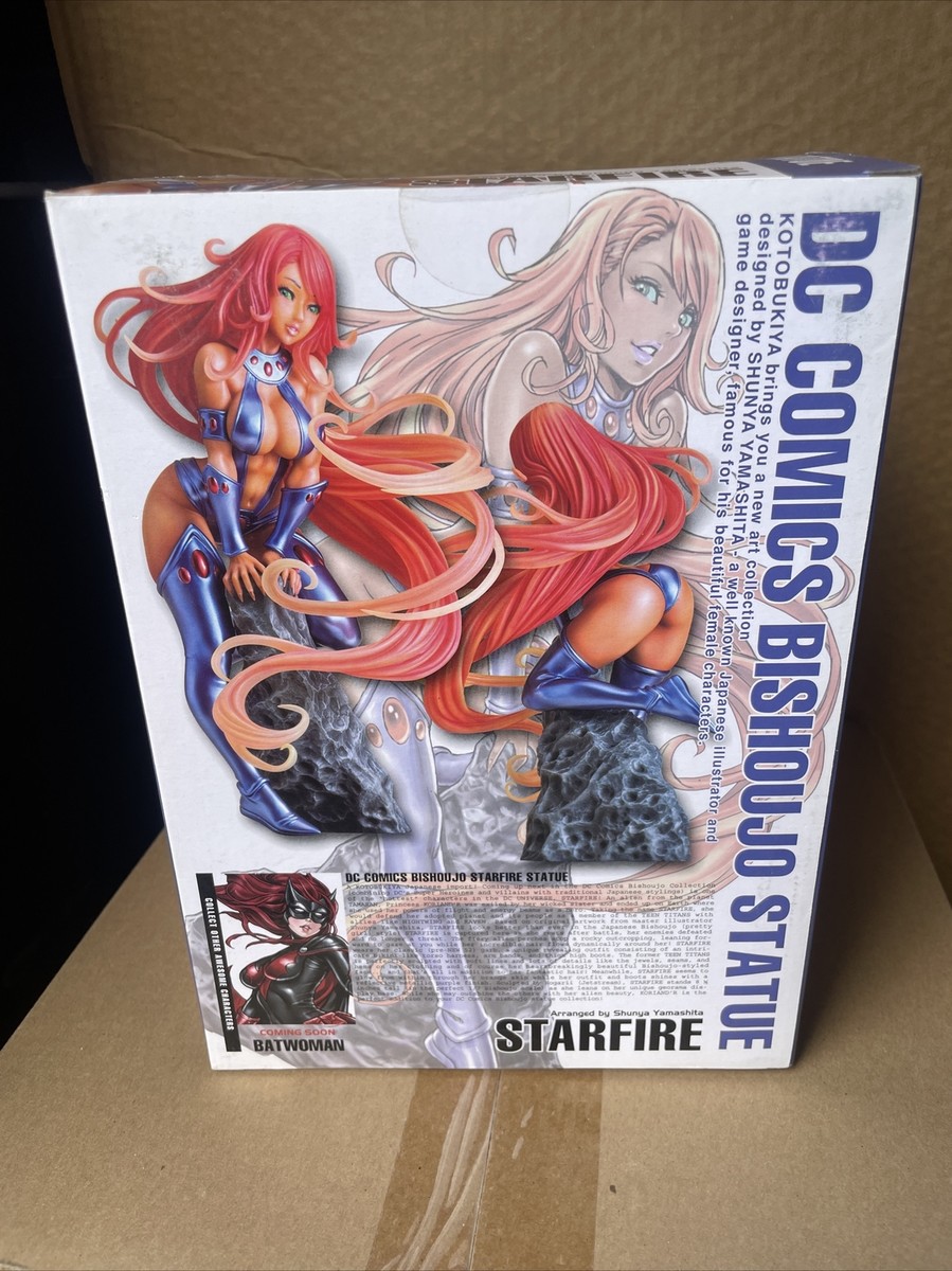 Starfire DC Comics Bishoujo Statue Kotobukiya NIB | eBay