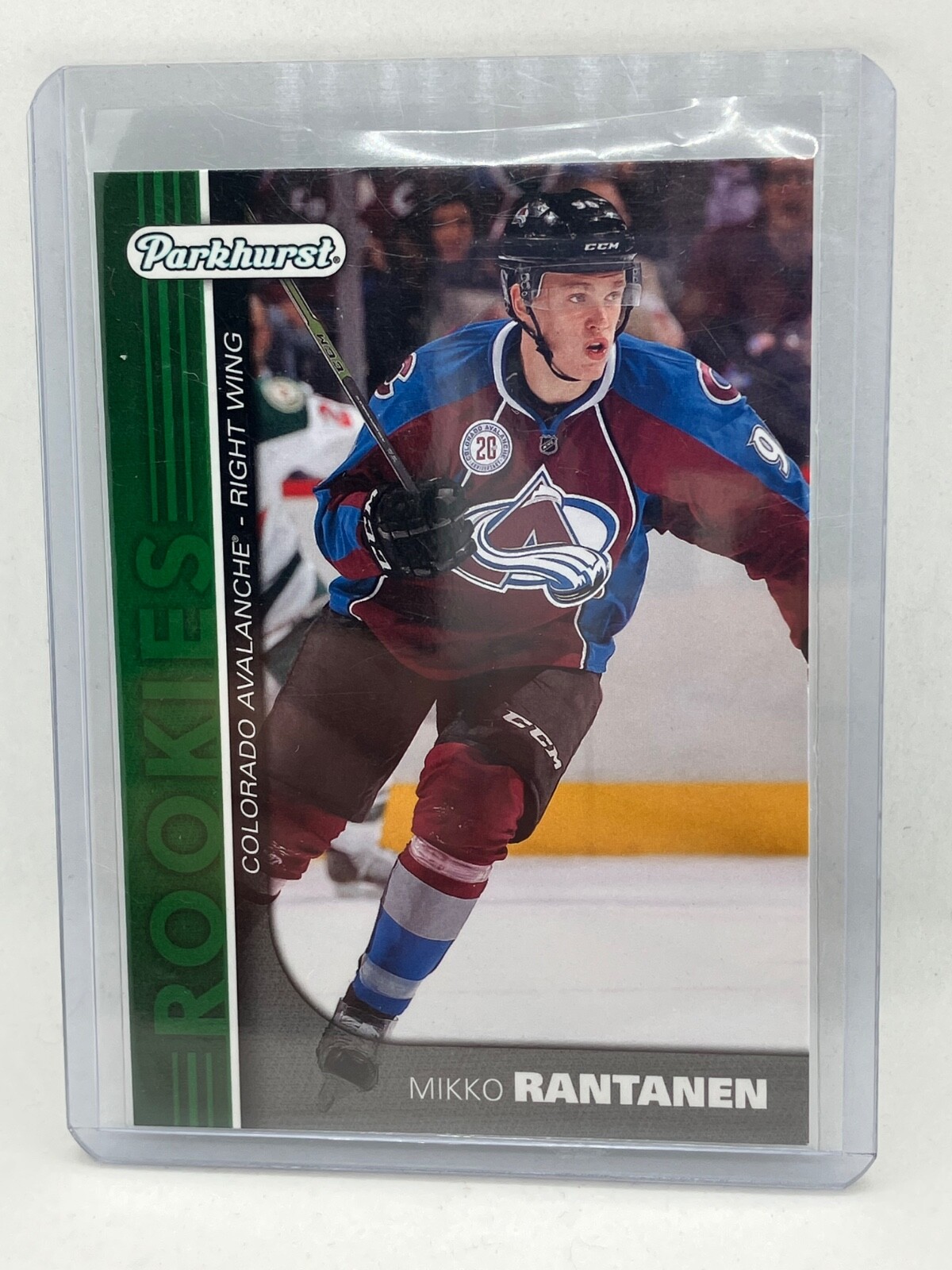 2015-16 Upper Deck Parkhurst MIKKO RANTANEN Rookies Green PR-7 Avalanche RC