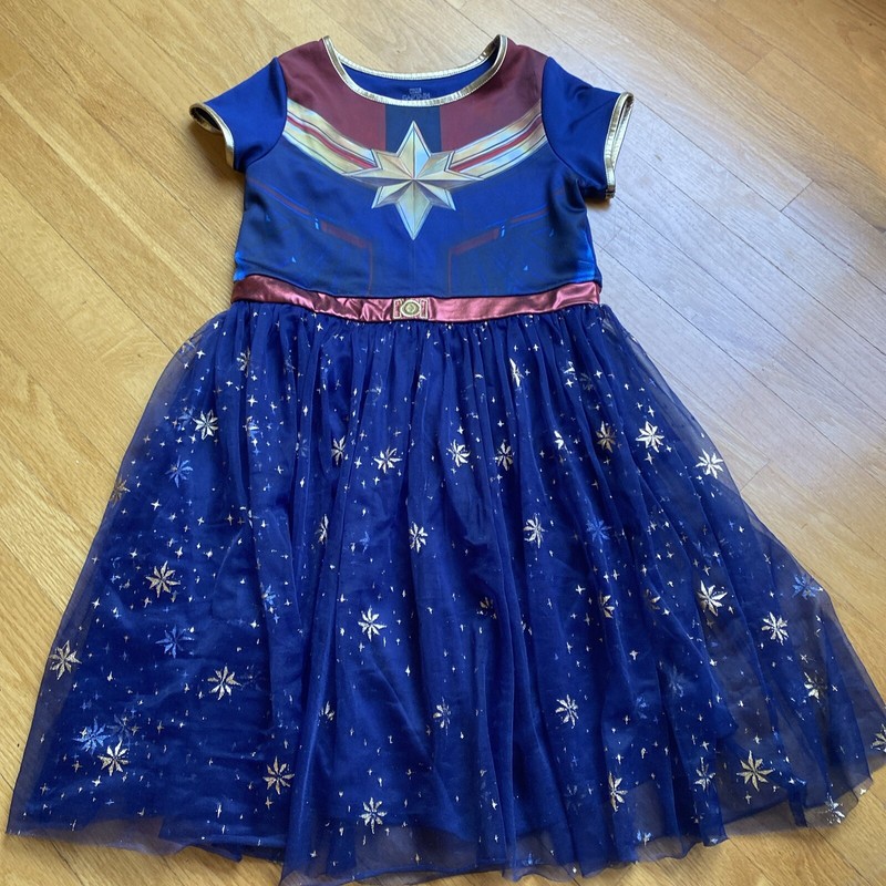 Captain Marvel Cosplay Tutu Tulle Dress Size~ 14/16