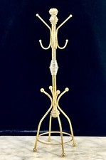 Vintage Brass Salesman Sample Coat Rack 11.5” Tall Great For Jewelry