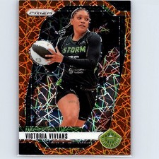 2024 Panini WNBA Prizm Victoria Vivians #69 Orange Velocity Seattle Storm