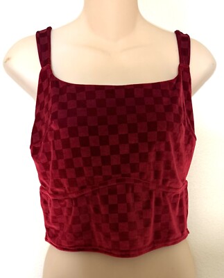 COLSIE CROPPED TANK TOPS SIZE XL