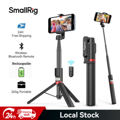 SmallRig 51'' Selfie Stick Smartphone Portable Bluetooth for iPhone | Samsung