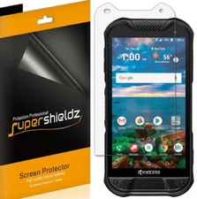 6X Supershieldz Clear Screen Protector Saver for Kyocera DuraForce Pro 2