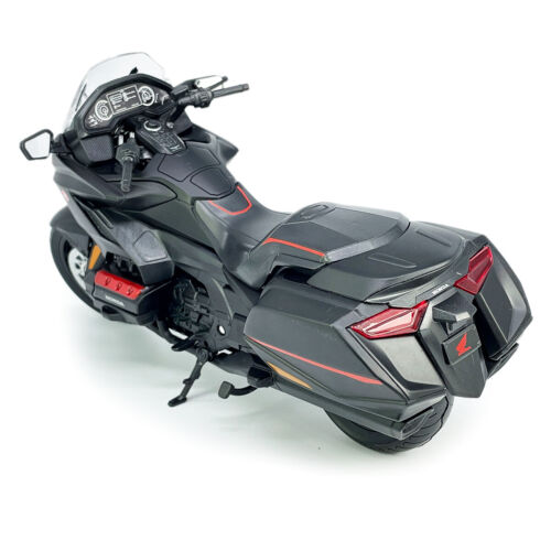 1/12 2020 Honda Gold Wing Motorcycle Model Diecast Boys Toys for Kids Black - Picture 5 of 9