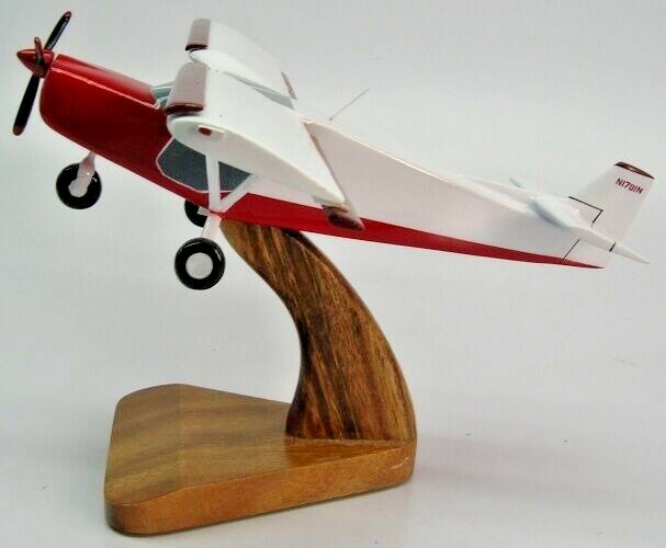 Zenair CH 701 Zenith STOL Light Airplane Desktop Kiln Dried Wood Model  Large New