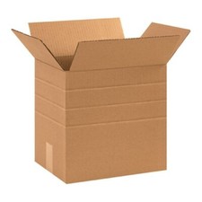 25 13-1/4" x 10-1/4" x 12" Multi-Depth Corrugated Boxes