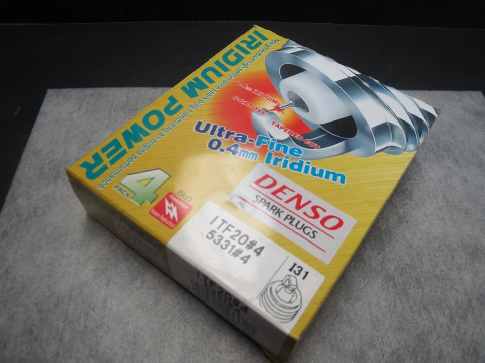 Bujías Denso Iridium ITF20 #5331 Paquete de 4 Hechas en Japón ¡Envío rápido! Foto 4 de 4